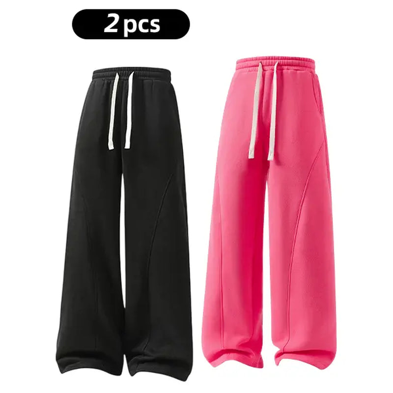 Men'S Solid-Color Drawstring Pants with Curved Blade Design—Casual Comfort, Relaxed Fit Suitable for All Seasons. Street-Style Men'S Trousers Perfect for Everyday Wear and Layering. Menswear Beige Daily Wear Pant