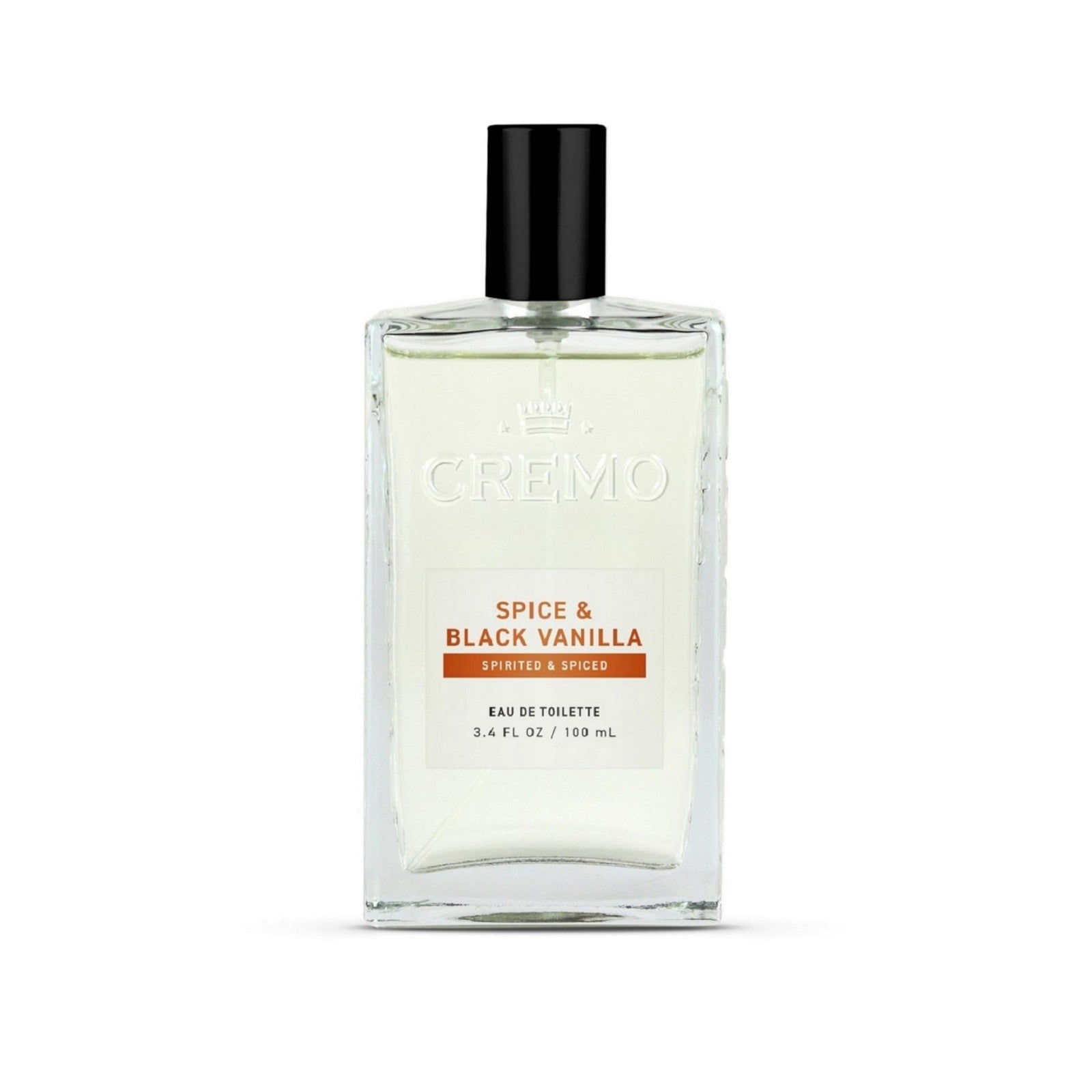 Cremo Spice & Black Vanilla Cologne Spray, an Explosion of Vibrant Spices,