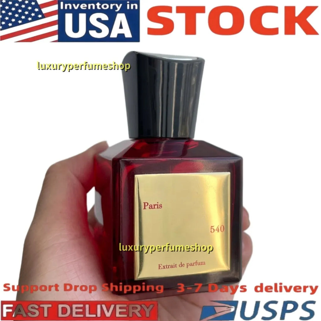 Luxury Cologne Mens Cologne Designer Perfume Fragrance for Woman Womens Perfume Inspired by Baccaratt Rougue 540 Parfum Luxe Man Colonge Scent Aftershave AA