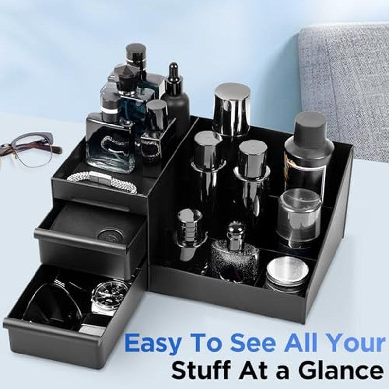 Cologne Organizer for Men,Cologne Stand,Shelves for Perfumes,Organ