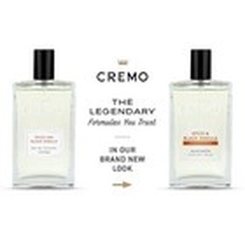 Cremo Spice & Black Vanilla Cologne Spray, an Explosion of Vibrant Spices,